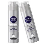 Пена для бритья, Nivea (Нивея) 200 мл серебряная защита