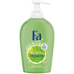 Мыло жидкое, FA (Фа) 250 мл Чистота и свежесть лайм и имбирь
